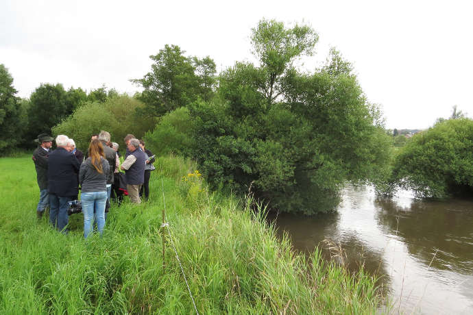 Wald für das Saarland! - Begehung mit Minister Jost